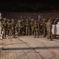 IDF troops are seen deployed to the Syrian border near the Druze town of Majdal Shams in the Golan Heights, early July 19, 2025. (Israel Defense Forces)