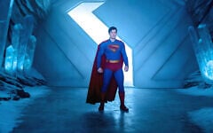 David Corenswet in 'Superman.' (Courtesy Warner Bros. Discovery)