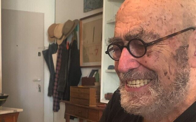 A recent image of David Tartakover from his Instagram profile, in early 2023. (Screen capture/ Instagram)