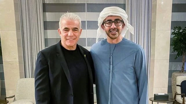 NextImg:UAE draws Netanyahu’s ire after Emirati leaders host Lapid