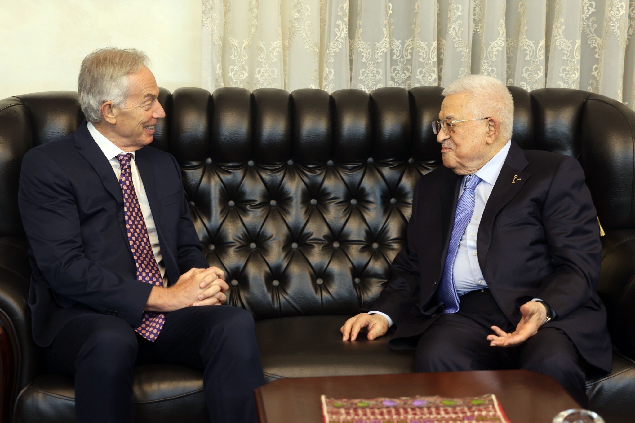 Abbas urges Hamas to free hostages, says it won’t rule postwar Gaza