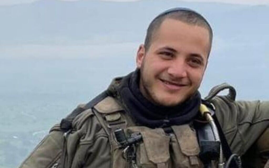 Sgt. 1st Class Matanya Alster, 22: Reservist and high school counselor