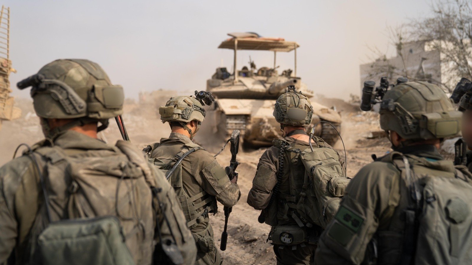 NextImg:In fresh offensive on Gaza City outskirts, IDF says dozens of ‘terror targets’ destroyed