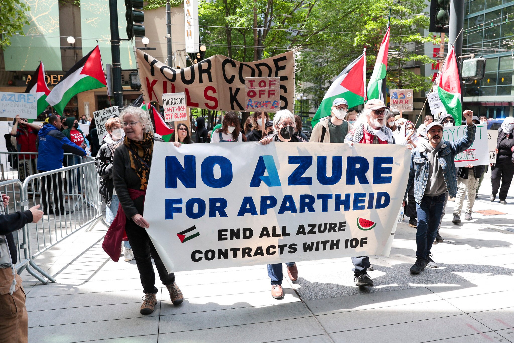 Microsoft fires 4 workers for on-site protests over company’s ties to Israel
