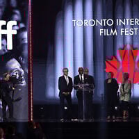 Toronto International Film Festival CEO Cameron Bailey speaks during the 2025 Canada's Walk Of Fame Induction Gala held at Metro Toronto Convention Centre on June 14, 2025 in Toronto, Ontario.  (Jeremy Chan/Getty Images/AFP)