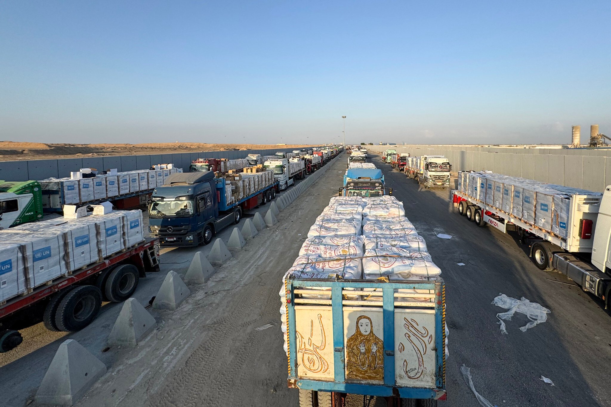 Louisiana-based company reportedly hiring Eastern European truckers for Gaza aid group