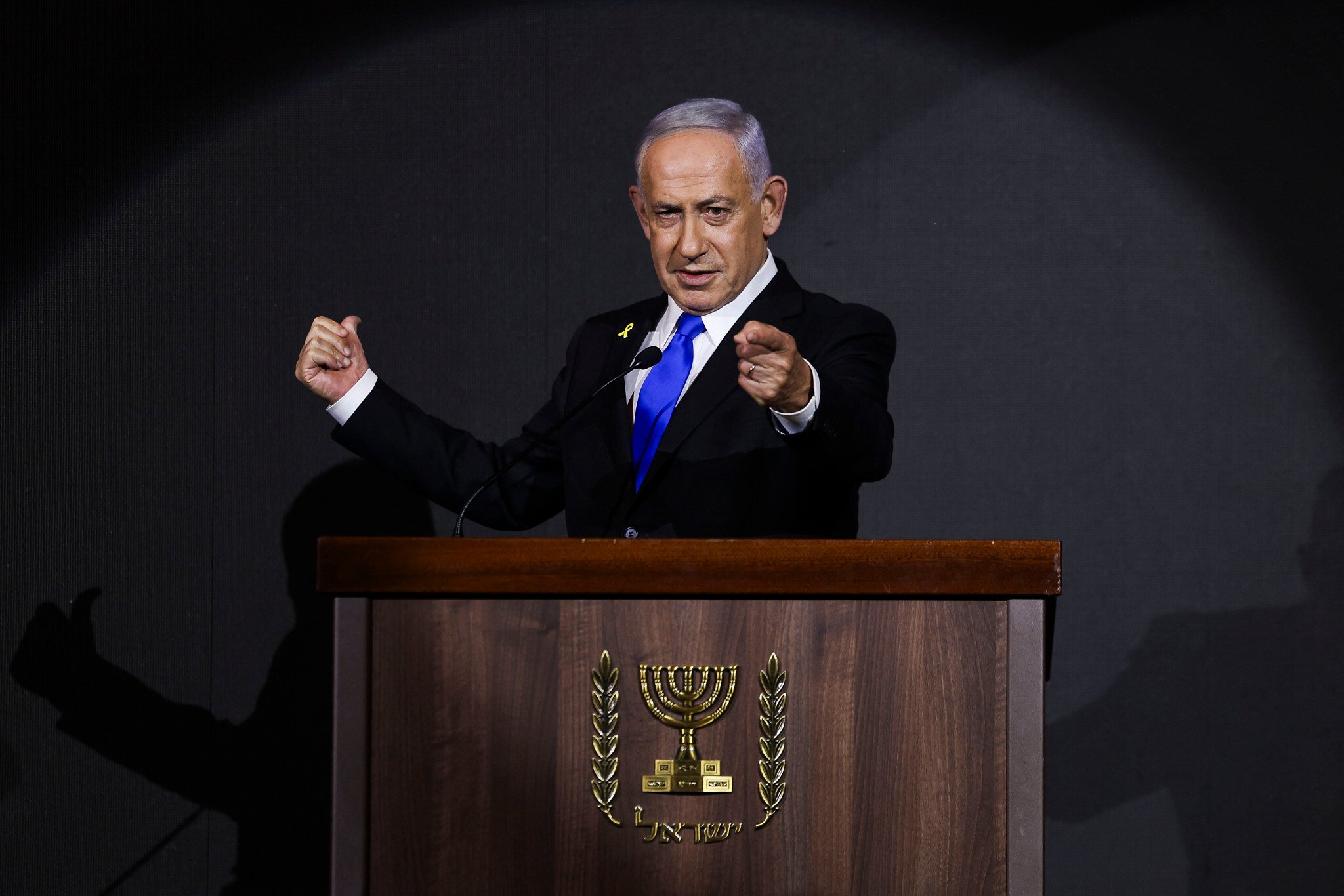 NextImg:Netanyahu claims IDF abandoned commitment to ‘victory’ as he assails ex-security chiefs