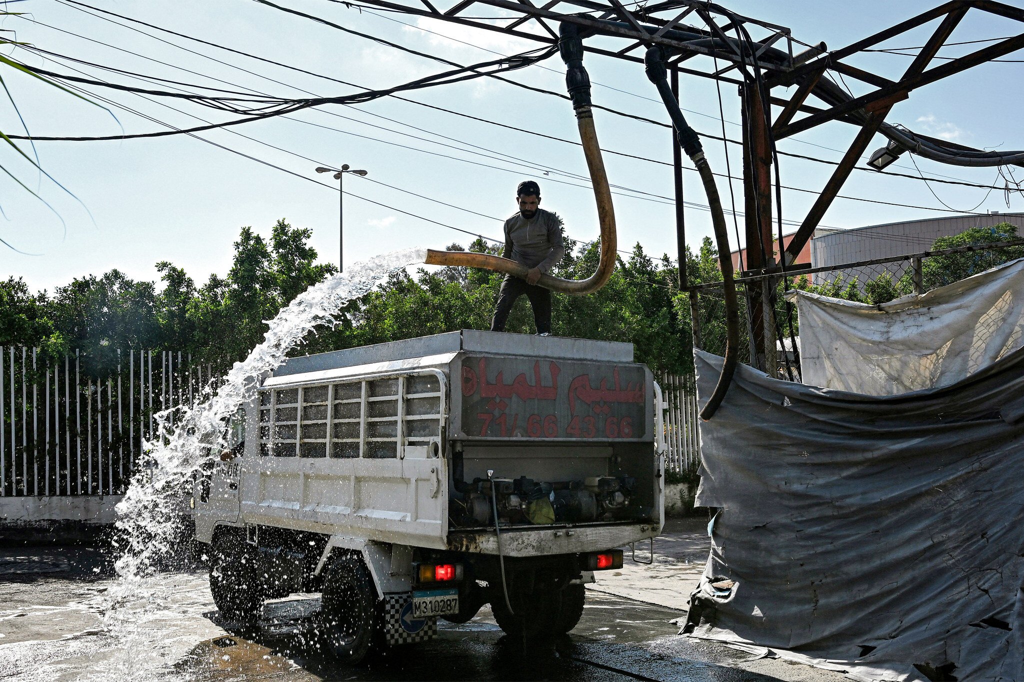 NextImg:Water shortages plague Beirut as low rainfall compounds woes