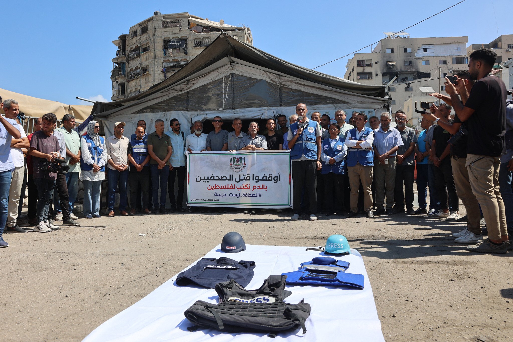 250 international media outlets protest Gaza journalist deaths, Israel slams ‘bias’