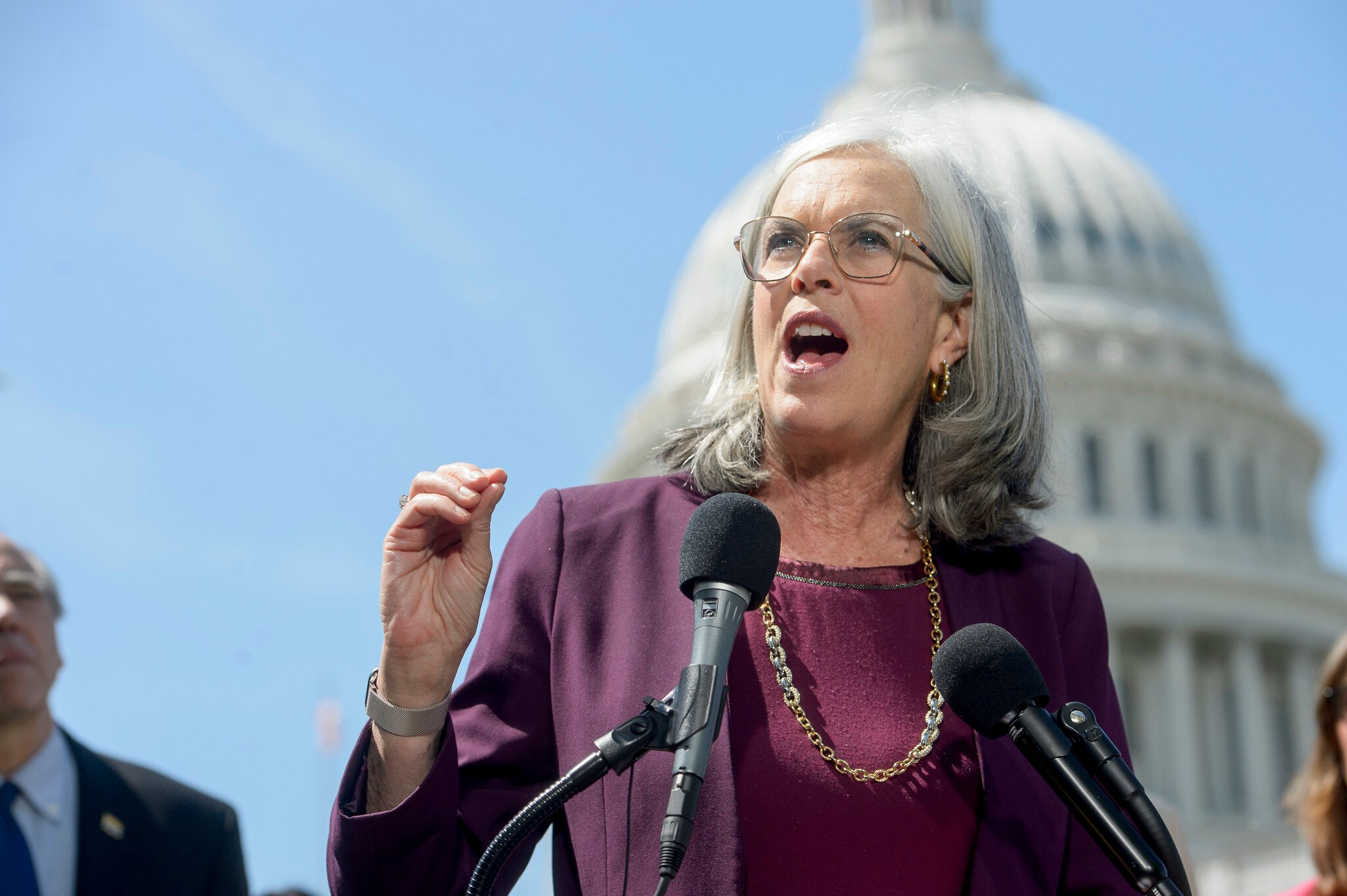 NextImg:US House minority whip walks back reference to ‘genocide’ in Gaza
