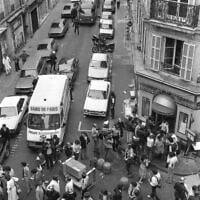 General view of the scene where one of the deadliest antisemitic attacks was committed in Paris, France, August 9, 1982. (AP/ Aulnay)