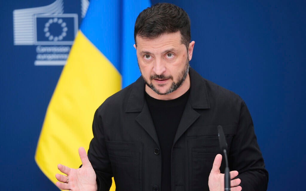 With backing from European leaders, Zelensky arrives in US for meeting with Trump