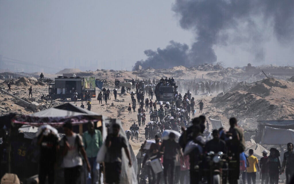 At least 34 said killed by IDF in Gaza; hospital preps for Gaza City evacuation orders