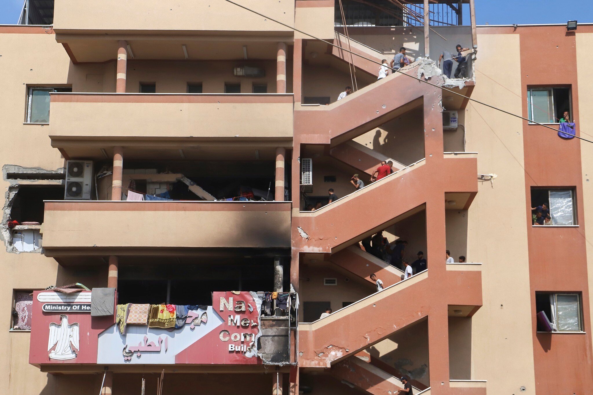 NextImg:AP journalist’s final pics show spot where she was killed by IDF at Nasser Hospital