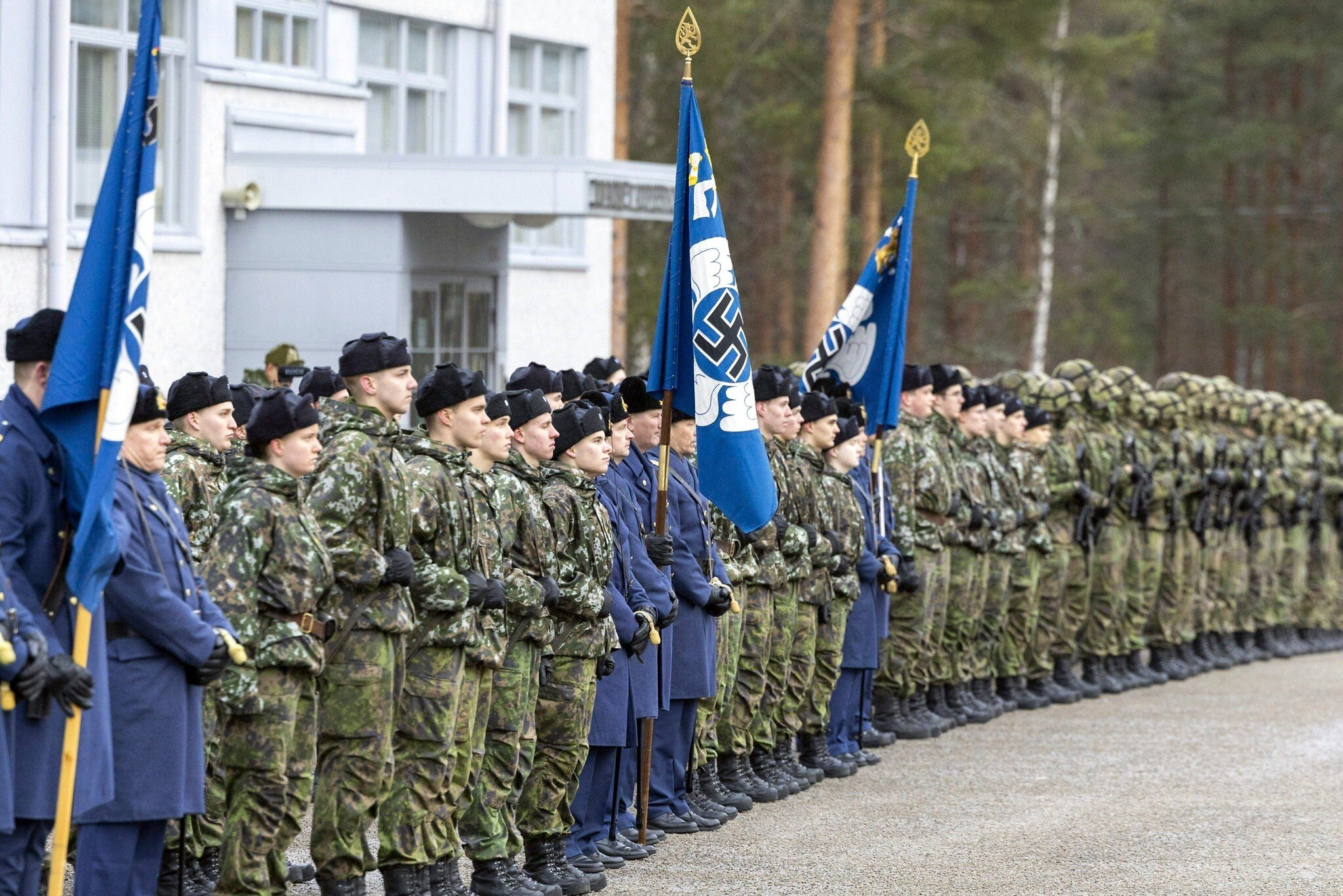 Finland to finally remove swastikas from air force flags, as it deepens NATO ties