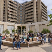 Illustrative. The Tel Aviv University campus. May 15, 2025. (Yossi Aloni/ Flash90/ File)