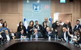 The Knesset Finance Committee meeting  on July 29, 2025. (Chaim Goldberg/FLASH90)