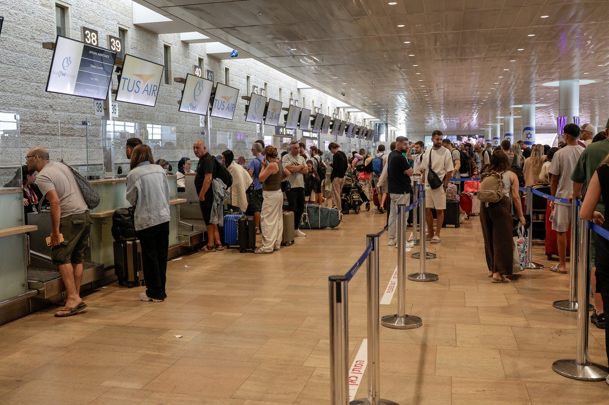 Israel sees record passenger travel since Oct 7. as flight prices jump by up  to 119% | The Times of Israel