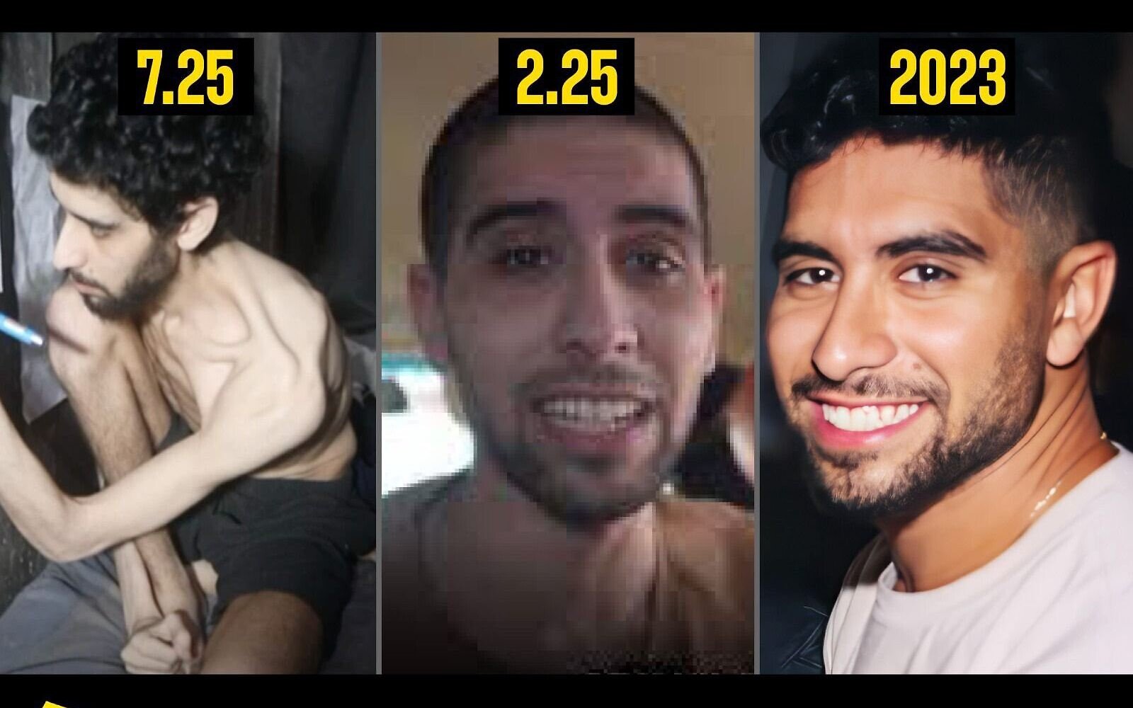 NextImg:‘A living skeleton buried alive’: Hostage Evyatar David’s family publishes clip of Hamas video