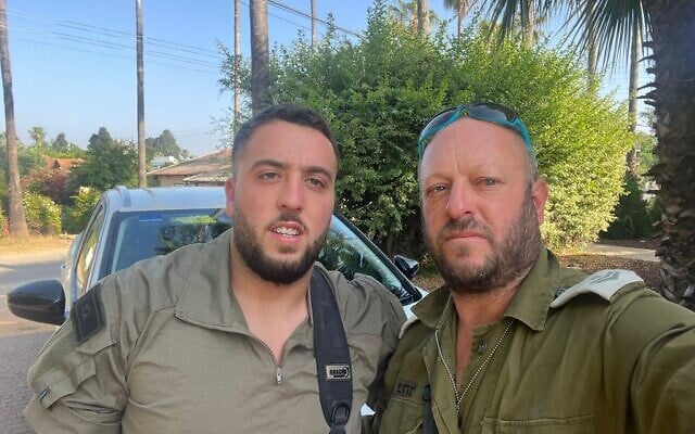 Tamir (left) and Eyal Locker (right). (Courtesy)