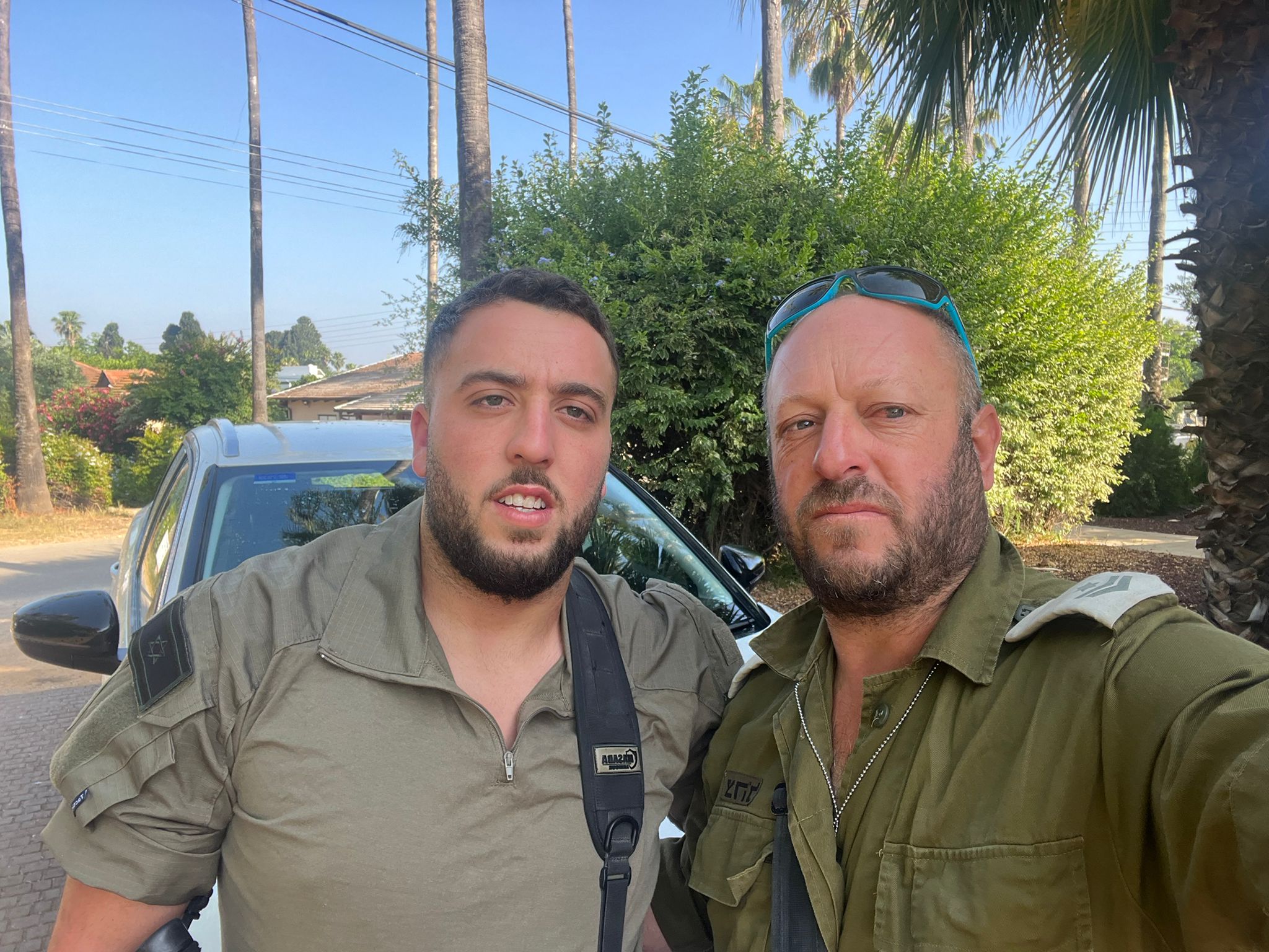 NextImg:Father and twin brother of fallen soldier join forces on the front line in his honor