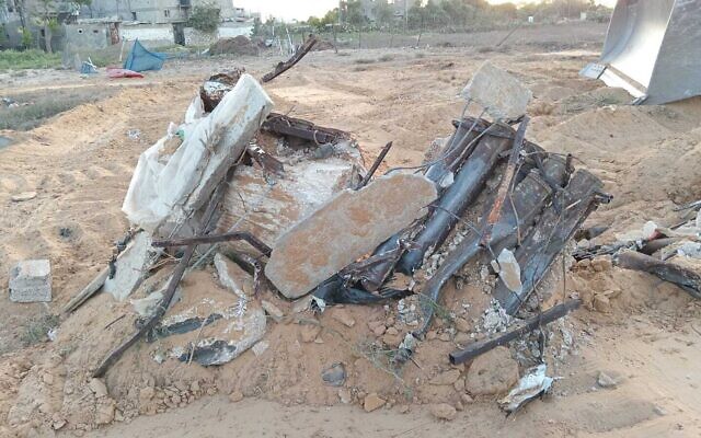Rocket launchers that were struck by the IDF in the southern Gaza Strip, in a handout photo issued on August 18, 2025. (Israel Defense Forces) Rocket launchers that were struck by the IDF in the southern Gaza Strip, in a handout photo issued on August 18, 2025. (Israel Defense Forces)