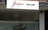 The Juniper Salon in Melbourne in an undated video on social media, captured on Ausgust 19, 2025 (Screenshot/X)