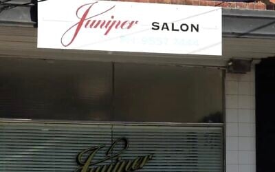 The Juniper Salon in Melbourne in an undated video on social media, captured on Ausgust 19, 2025 (Screenshot/X) The Juniper Salon in Melbourne in an undated video on social media, captured on Ausgust 19, 2025 (Screenshot/X)