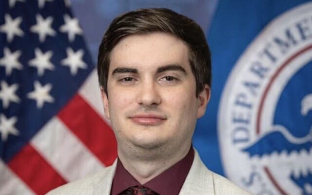 Eric Lendrum (US Department of Homeland Security via JTA) Eric Lendrum (US Department of Homeland Security via JTA)
