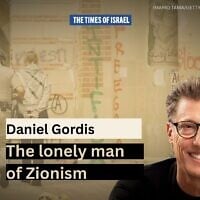 Daniel Gordis (courtesy) / A California Highway Patrol (CHP) officer detains a protestor while clearing a pro-Palestinian, anti-Israel encampment after dispersal orders were given at the University of California, Los Angeles (UCLA) campus, on May 2, 2024 in Los Angeles, California. (MARIO TAMA / GETTY IMAGES NORTH AMERICA / Getty Images via AFP)