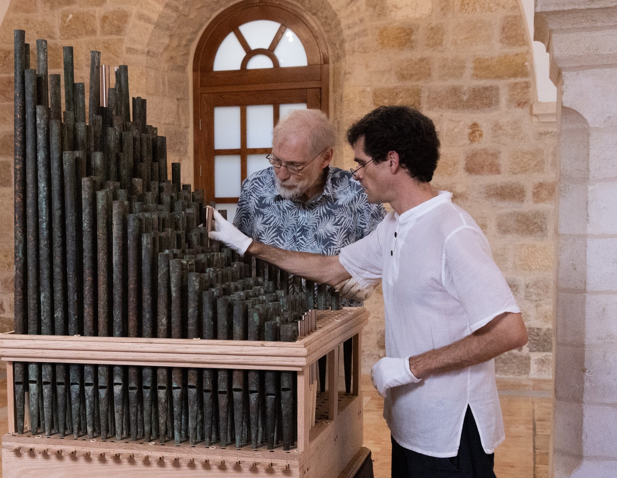 NextImg:‘Oldest organ in Christendom’ makes music in Jerusalem after centuries of silence