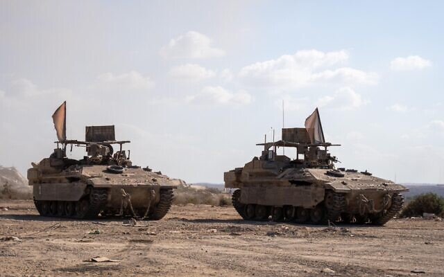IDF troops operate in Gaza in a photo published by the military on September 19, 2025. (IDF)