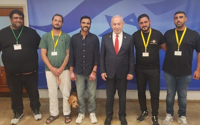 Prime Minister Benjamin Netanyahu meets with combat veterans suffering from post-traumatic stress disorder in his office in Jerusalem on September 3, 2025 (Prime Minister's Office) Prime Minister Benjamin Netanyahu meets with combat veterans suffering from post-traumatic stress disorder in his office in Jerusalem on September 3, 2025 (Prime Minister's Office)