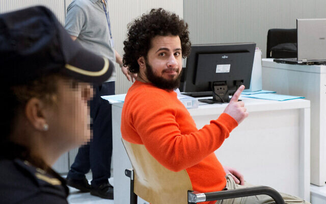 Danish Ahmed Samsam poses at a court in Madrid on June 12, 2018 during his trial on charges of having fought in the ranks of the Islamic State for more than three years. (Luca Piergiovanni / POOL / AFP) Danish Ahmed Samsam poses at a court in Madrid on June 12, 2018 during his trial on charges of having fought in the ranks of the Islamic State for more than three years. (Luca Piergiovanni / POOL / AFP)