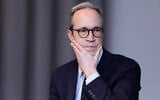 Jim Walden speaks during a mayoral forum at Columbia Journalism School in New York City on April 14, 2025. (Charly Triballeau/AFP)
