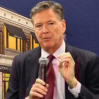James Comey speaks at a Barnes & Noble on May 19, 2025, in New York City. (Michael M. Santiago/Getty Images/AFP)