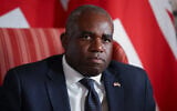 Britain's then-Foreign Secretary David Lammy meets with US Vice President JD Vance (not in picture) at Chevening House, in Chevening, southeast England, on August 8, 2025. (Suzanne Plunkett / POOL / AFP)