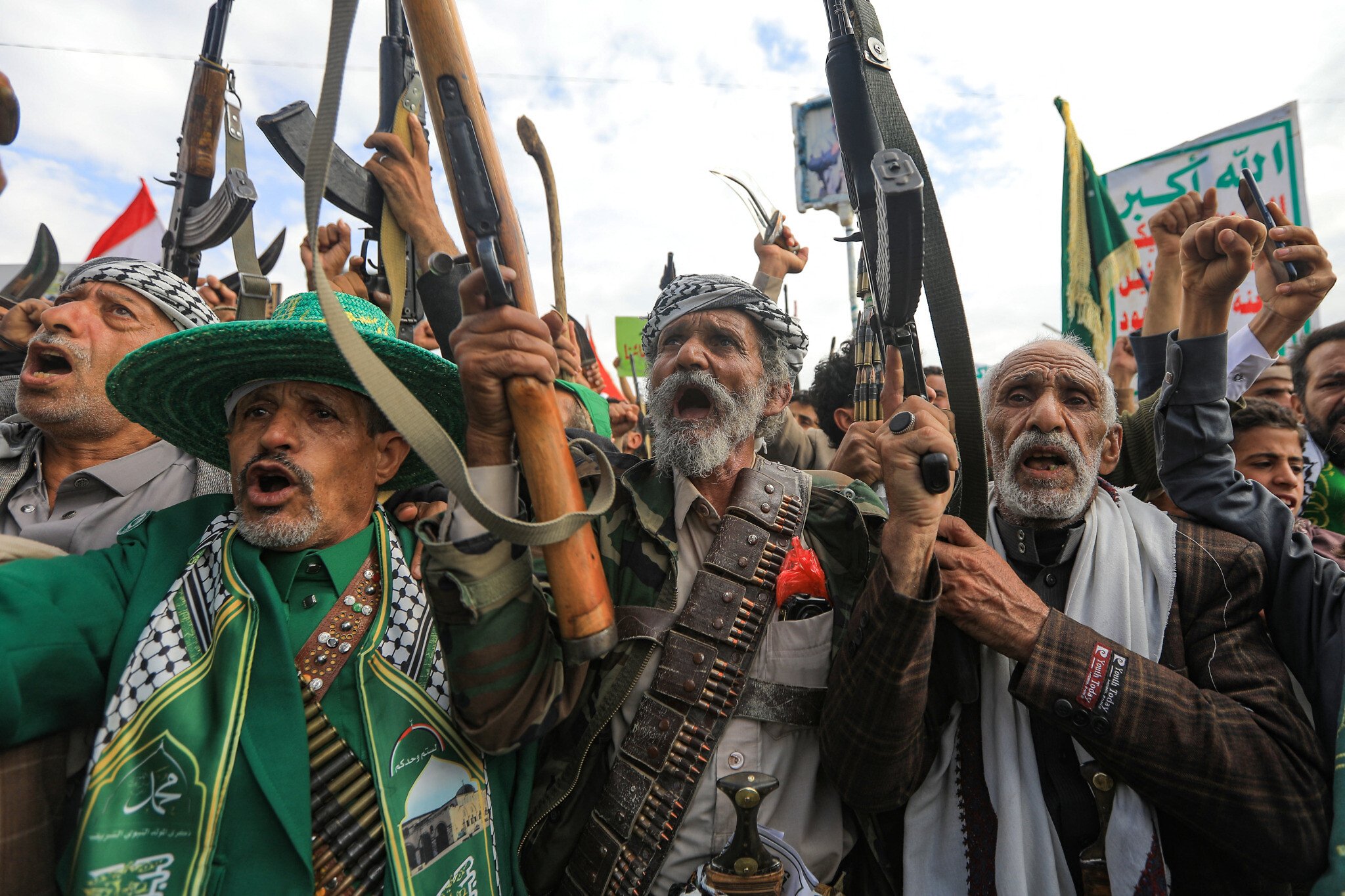 Houthis say they shot at Israeli ship in Red Sea; maritime agency says missile missed