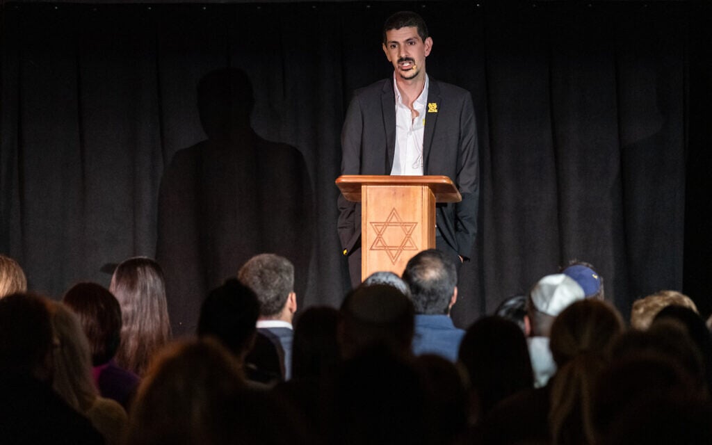 Former Hamas hostage Or Levy brings awareness of captives’ plight to South Africa