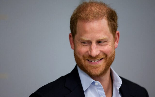 Britain's Prince Harry, Duke of Sussex, smiles during a visit to the Centre for Blast Injury Studies, in London, on September 10, 2025. (Photo by Suzanne Plunkett / POOL / AFP) Britain's Prince Harry, Duke of Sussex, smiles during a visit to the Centre for Blast Injury Studies, in London, on September 10, 2025. (Photo by Suzanne Plunkett / POOL / AFP)