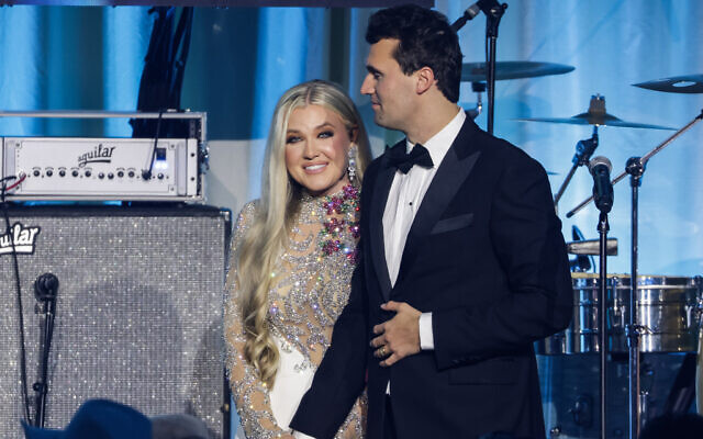 Charlie Kirk (R) and and his wife Erika (L) on stage during the Turning Point USA Inaugural-Eve Ball at the Salamander Hotel on January 19, 2025 in Washington, DC (Samuel Corum / GETTY IMAGES NORTH AMERICA / Getty Images via AFP) Charlie Kirk (R) and and his wife Erika (L) on stage during the Turning Point USA Inaugural-Eve Ball at the Salamander Hotel on January 19, 2025 in Washington, DC (Samuel Corum / GETTY IMAGES NORTH AMERICA / Getty Images via AFP)