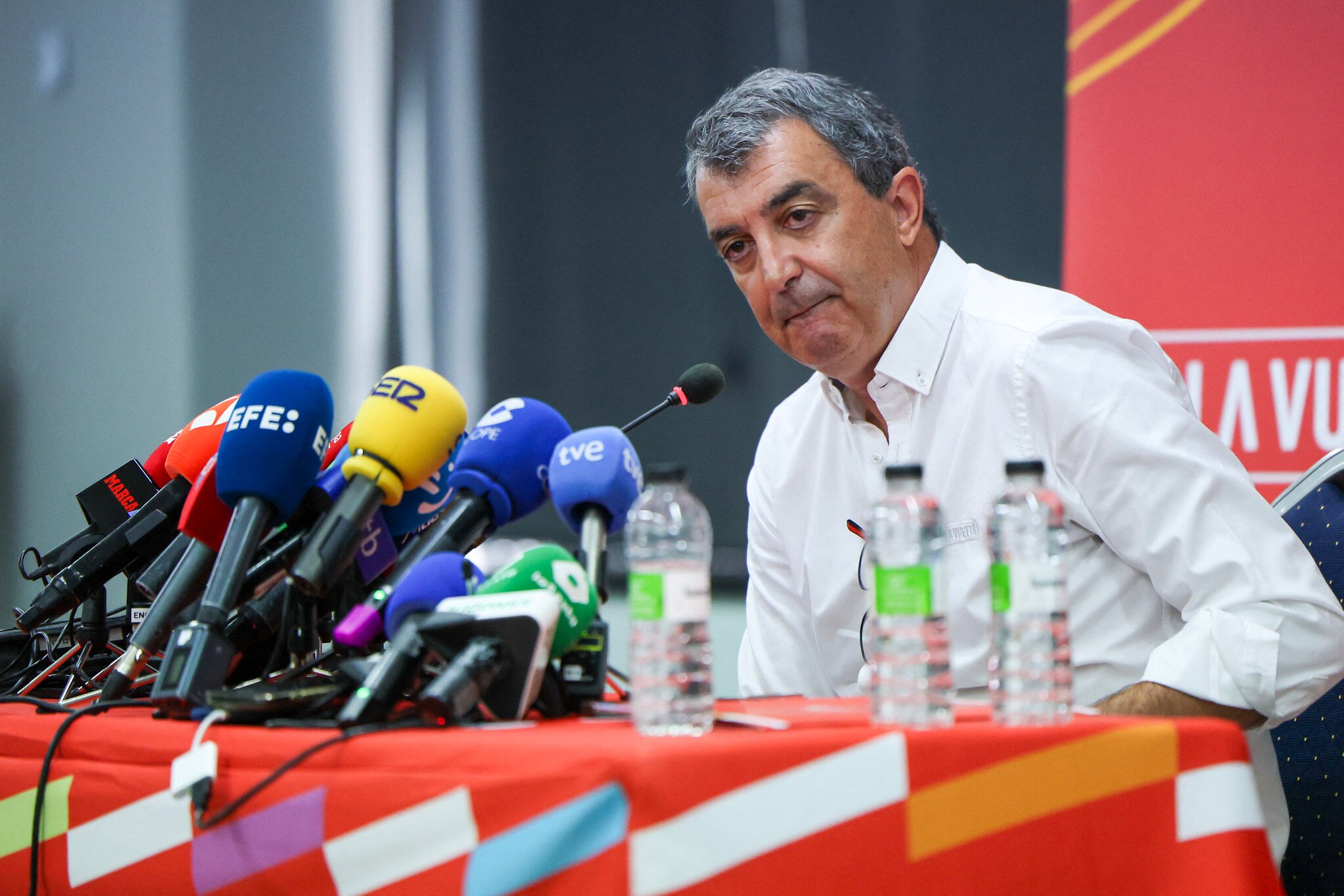 NextImg:After Spanish PM lauds bike race disruptions, organizers defend Israelis’ inclusion