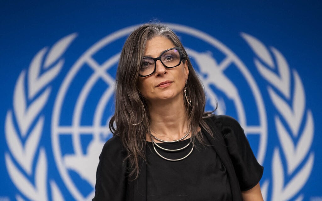 US Treasury removes anti-Israel UN envoy Francesca Albanese from sanctions list