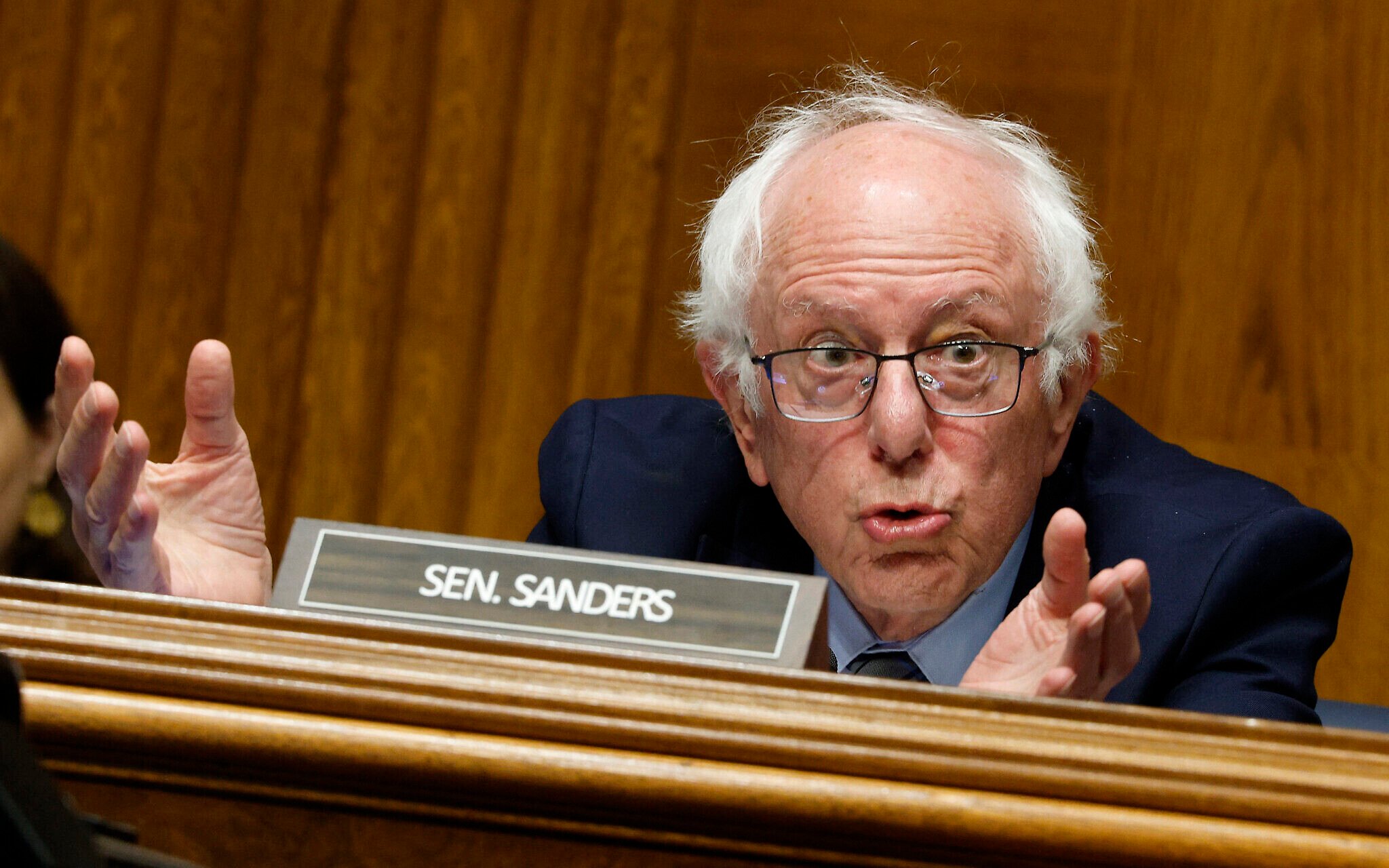 NextImg:Bernie Sanders accuses Israel of ‘genocide’ in Gaza, the first US senator to do so