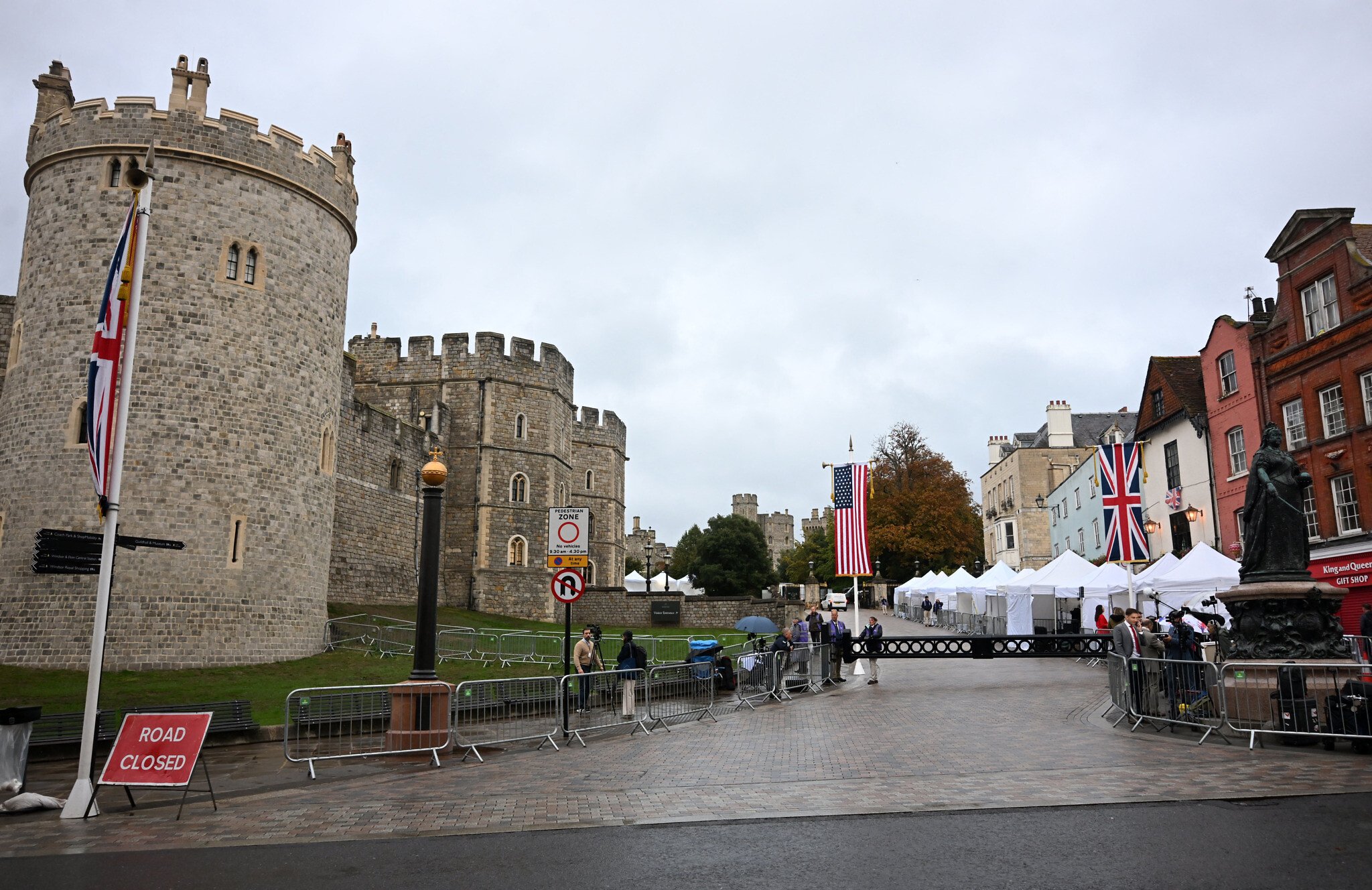NextImg:Britain rolls out royal red carpet for Trump’s state visit