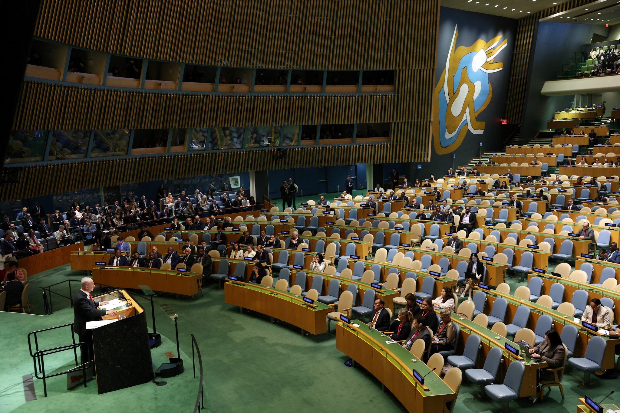 NextImg:Khamenei mocks Netanyahu UN walkout: ‘Most despised regime in the world’