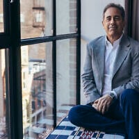 Jerry Seinfeld poses for a portrait to promote the film "Unfrosted" on Tuesday, April 16, 2024, in New York. (Victoria Will/Invision/AP)