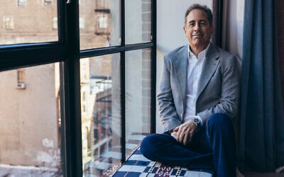 Jerry Seinfeld poses for a portrait to promote the film "Unfrosted" on Tuesday, April 16, 2024, in New York. (Victoria Will/Invision/AP)