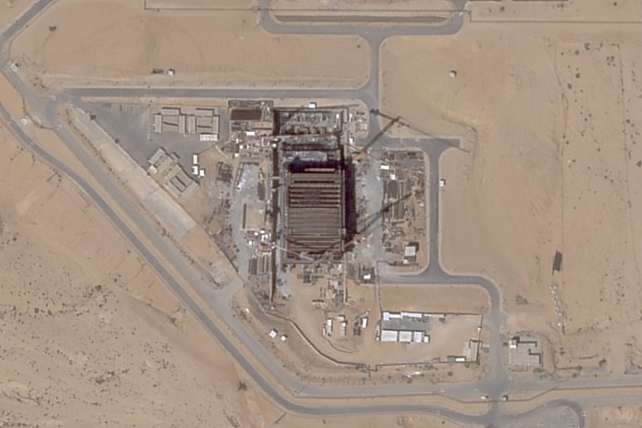 NextImg:Satellite photos show intense work at Dimona nuclear reactor site, AP reports