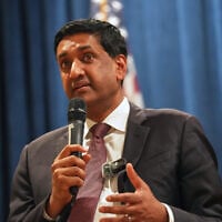 Rep. Ro Khanna speaks during an NAACP meeting, Sunday, July 20, 2025, in Columbia, South Carolina (AP Photo/Meg Kinnard)